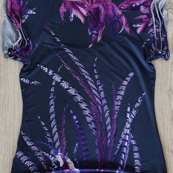 Just Cavalli Blue Top 🇮🇹 - Picture 3 of 6